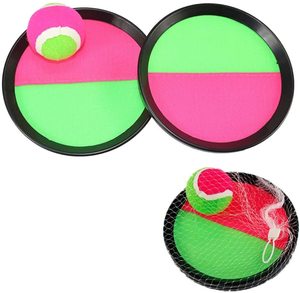 2025 nhựa + bóng tennis + túi lưới Velcro quăng đặt ra cửa chơi đồ chơi trẻ em - Product Image 1