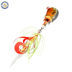 150g gabarit leurre avec crochet en métal tête de plomb madai gabarit jupes leurres curseur vivaneau gabarit lumineux kabura marlin <span class=keywords><strong>inchiku</strong></span> - Product Image 3