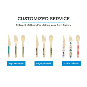 Cuillères en bois naturel conçues sur mesure pour une utilisation au <span class=keywords><strong>restaurant</strong></span> <span class=keywords><strong>Petite</strong></span> <span class=keywords><strong>cuillère</strong></span> en bois imprimée pour crème glacée disponible 100mm/110mm/205mm Fêtes - Product Image 6