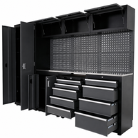 En stock : Armoires de rangement modulaires pour garage, armoire à outils pour mécanicien, armoire de rangement d'outils, établi d'atelier de garage