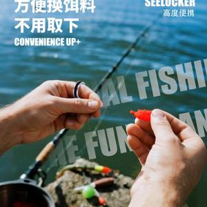 Anillo tensor de línea de pesca Ztc534, tensor antideslizante de aleación de plata y naranja para atar nudos, herramienta de protección para las manos - Product Image 4