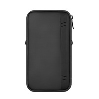 Porta Pasaportes Familiar con Protección RFID, Organizador de Documentos de Viaje para Mujer, Cartera Impermeable para Pasaportes, Estuche Portátil para Tarjetas para Hombre