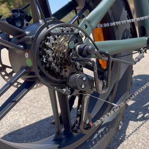JANSNO Bicicleta Eléctrica X80 de Estilo Moderno, Neumáticos Gruesos de 20 Pulgadas, Entrega a Domicilio, 48V17AH, Bicicleta Eléctrica Urbana, Bicicleta Eléctrica de Montaña X80 - Product Image 6