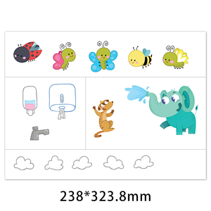 Pegatinas <span class=keywords><strong>de</strong></span> Dibujos Animados Personalizadas <span class=keywords><strong>para</strong></span> Niños, No Tóxicas y Seguras <span class=keywords><strong>para</strong></span> la Habitación del Bebé y el Parque Infantil, Pegatinas 3D - Product Image 3