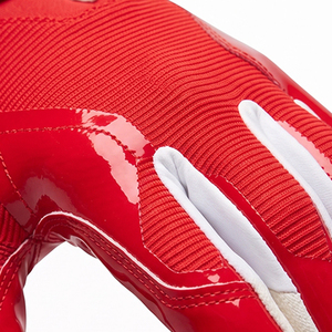 Gants de football américain en cuir synthétique léger et imperméable de haute qualité avec logo et couleurs personnalisés - Product Image 6