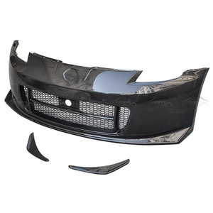 Spoiler avant en fibre de carbone de type V2 avec canards et séparateurs pour Nissan 350Z, pièces automobiles, kits de carrosserie - Product Image 2