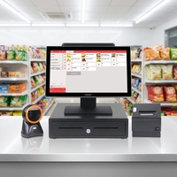 Terminal Punto de Venta Todo en Uno OEM de 18.5'' con Pantalla Táctil, Caja Registradora para Restaurantes con Sistema Windows