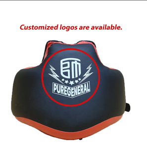 เป้าป้องกันอกสำหรับฝึกซ้อม (รูปทรงเต่า) เหมาะสำหรับเ<span class=keywords><strong>ท</strong></span>ควันโด คาราเต้ และมวย<span class=keywords><strong>ไทย</strong></span> - Product Image 3