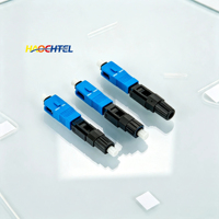 outdoor indoor ftth wiring quick install optical fiber fitting HC01 a 60mm UPC HX SC UPC fiber optic fast connector