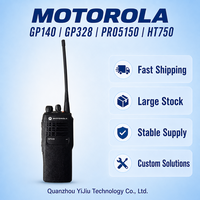 Walkie Talkie de Largo Alcance, Radio Motorola UHF VHF, Radio Bidireccional Portátil Profesional de Larga Distancia GP140 GP328 PRO5150 HT750