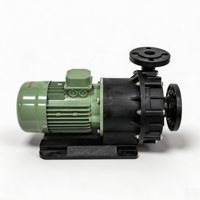 Pompe à eau électrique industrielle en plastique PP+GF KDG-J16 3 hp, pompe centrifuge à entraînement magnétique, résistante à la corrosion aux acides et aux alcalis