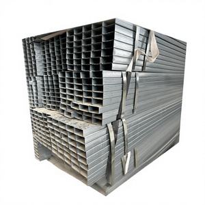 Q235 아연도금 직사각형 강관, 아연도금 강철 사각 튜브, 40x40mm 아연도금 사각 파이프 - Product Image 1