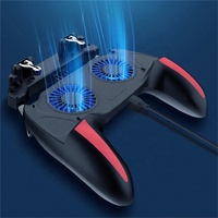 Manette de jeu portable avec double refroidissement, poignée, batterie 5000 mAh, type joystick, avec support de téléphone pour le jeu PUBG Mobile