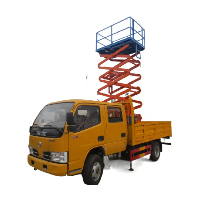 Camion di operazione della piattaforma di lavoro aereo idraulico mobile di alto aumento in vendita