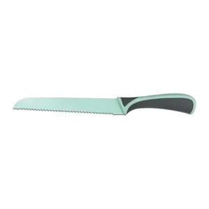 Sıcak satış yüksek kaliteli mutfak bıçağı PP ve TPR kolu yapışmaz kaplama bıçağı