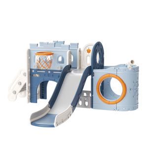 Toboggan de <span class=keywords><strong>jeu</strong></span> d'intérieur Bateau Pirate, Jouets en plastique pour bébés, Équipement de terrain de <span class=keywords><strong>jeu</strong></span> familial pour enfants d'âge préscolaire, pour salle de jeux et jardin - Product Image 6