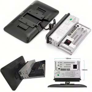 กล้องพาโนรามาหน้าจอใหญ่สำหรับรถยนต์แอนดรอยด์, เครื่องนำทางอัจฉริยะหมุนได้360องศา10นิ้วหน้าจอ GPS OBD2 FM ส่งสัญญาณ1ปี - Product Image 4