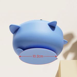 Boîte à collation pliable anti-déversement en silicone de qualité alimentaire pour enfants, tout-petits et bébés, avec récupérateur de restes, vente en gros - Product Image 5