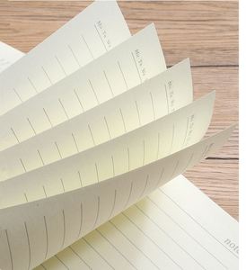 Office Notepad Gift Red Undated Hardcover Journal Customized Brand Logo PU Leather Notebook - Product Image 4