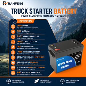 Paket Baterai LiFePO4 25.6V 150Ah 3.84kWh, Starter Truk, AC Parkir, Daya Starter, IP67 - Product Image 2
