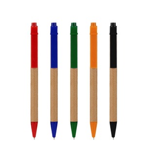 Business Creative Stationery Kraft <b>Paper</b> Tube Ballpoint Pen Eco-Friendly Customizable Logo For Promotional Use - Product Image 4