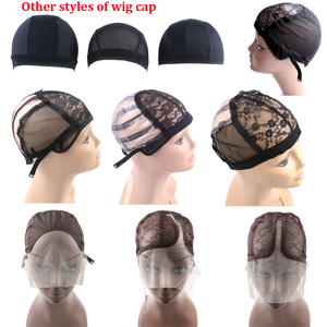 Không Có U-Phần Lưới Tóc Giả Cap Với Có Thể Điều Chỉnh Dây Đeo Màu Đen Ren Tóc Giả Dệt Mũ Tóc Lưới Để Làm Tóc Giả - Product Image 5