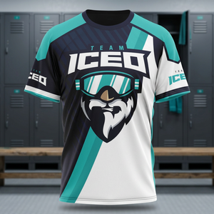 เสื้อยืดคอกลมทรงสลิมฟิตสไตล์วินเทจสำหรับผู้ชาย ผ้าฝ้าย 100% น้ำหนัก 300 กรัม ผ้าถัก พิมพ์ลายแบบซับลิเมชั่น ตำแหน่งโลโก้ด้านหน้า แห้งเร็ว - Product Image 3