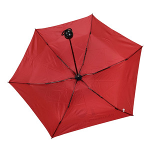 Mini parapluie pliant manuel 6 pans de <span class=keywords><strong>19</strong></span> <span class=keywords><strong>pouces</strong></span> (85 cm) avec dos en plastique, format bouteille de vin, pour l'école, cadeau, format capsule - Product Image 1