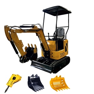 จัดส่งฟรี รถขุดขนาดเล็กราคาถูกจากจีน 1 ตัน 2 ตัน มินิเอ็กซ์คาเวเตอร์ - Product Image 1