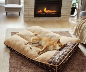 Benutzer definierte große ortho pä dische Haustier bett abnehmbare Abdeckung Komfortable Kissen Einfache Reinigung-Moderne wasch bare Haustier betten Zubehör Trusted Pet - Product Image 5