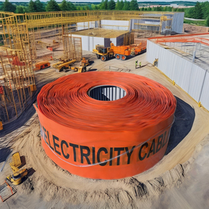 Bán buôn Trung Quốc điện cảnh báo Băng Vàng LDPE ngầm Cáp đánh dấu phát hiện theo dõi ENERGIZED - Product Image 2