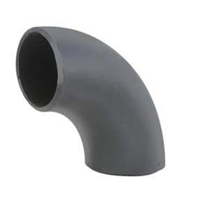 Tubos de tubería de acero al carbono sin costuras, accesorio de 90 grados para pintura negra, coderas Largos Soldados de acero inoxidable, buena calidad - Product Image 1