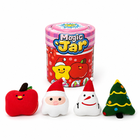 Pot Magique de Noël Surprise : Boîte Mystère avec Jouet Squishy Magique qui Grandit dans l'Eau pour Enfants – Cadeau de Noël