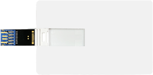 Barato 8GB impermeable USB Flash Drive tarjeta de visita personalizada USB 2,0 objetivo plástico duradero solución de almacenamiento - Product Image 4