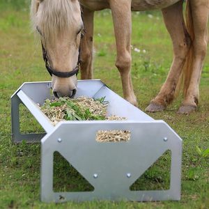 Ferme d'élevage en acier inoxydable de haute qualité chèvres robustes mangeoire pour moutons veaux <span class=keywords><strong>chevaux</strong></span> mangeoire - Product Image 1