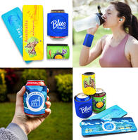 Manchon isotherme pour bouteille de bière et canette, en néoprène 5 mm, avec bande à pression robuste, imprimé personnalisé, 500ml 330ml 12oz