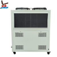 Refroidisseur d'eau industriel refroidi par air 10HP 7,5kW 380V/415V avec compresseur et pompe, contrôle précis de la température