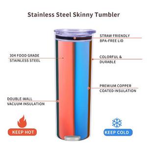 ขวดน้ำสแตนเลสขวดน้ำสุญญากาศแนวสปอร์ตกันรั่วผนังสองชั้นมีฝาปิด<span class=keywords><strong>2</strong></span>ฝา (ฝาหลอดและพวย) ขวดน้ำฉนวนสุญญากาศ - Product Image 4