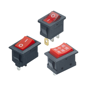 สวิตช์โยกแบบมินิ KCD1 250V 6A,10A 15*20 2 ขา SPST เปิด-ปิด ขนาด 15*20 แบบกดและปล่อย - Product Image 1