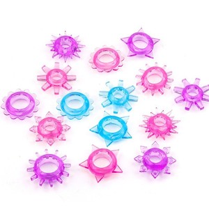 Penis Ring Set <b>TPE</b> Delay Ejaculation For Male Foreplay Tease Adult Sex Toy - Product Image 2