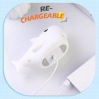Silicone Enfants Lumière Décoration Couleur Changeante LED Tactile Animal Forme Sommeil Doux Bébé Nuit Mignon Lampe Silicone Animal Lampe