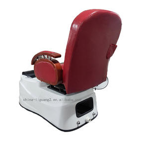 Moderno Redining Pedicura Spa Sillas Sin Fontanería Lujo Salón de Uñas Negro Pedicura Silla Pie Spa Masaje y Manicura Mesa Set - Product Image 5