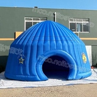 Tente dôme gonflable géante personnalisée pour événements de plein air AERORECREATION, tente publicitaire en forme d'igloo avec tissu Oxford