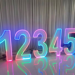 Insegna 3D MILE di Alta Qualità per Esterni, Lettere Luminose a LED 'Sposami', Alfabeto in Metallo Illuminato Frontalmente per Auto, Ospedali, Aziende - Product Image 3