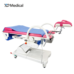 Table <span class=keywords><strong>d</strong></span>'opération gynécologique électrique Yuda DST-5A avec système de rouleau de papier, chaise <span class=keywords><strong>d</strong></span>'examen obstétrique médicale certifiée CE - Product Image 2