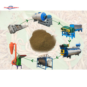 Vente d'usine automatique de haute qualité farine de poisson faisant la ligne de production d'huile de farine de poisson - Product Image 2