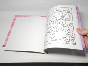 Livre de Coloriage pour Adultes Vente en Gros d'Usine Impression Offset Personnalisée Dorure à Chaud Feuille d'Or Certifié FSC Thérapie Anti-Stress - Product Image 6