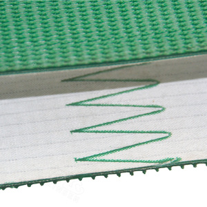 Bande transporteuse en PVC verte antidérapante durable à motif herbe - Product Image 1