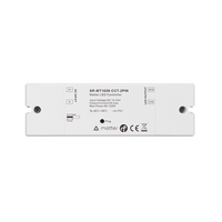 Contrôleur LED CCT Sunricher Matter Thread + Zigbee double technologie, transfert d'énergie DC-DC, entrée 24VDC, entièrement compatible universel