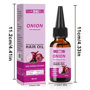 YURHERSU huile de sérum essentielle pour cheveux d'oignon traitement huile d'oignon perte de cheveux huile essentielle pour les frisottis anti-fissuration - Product Image 6